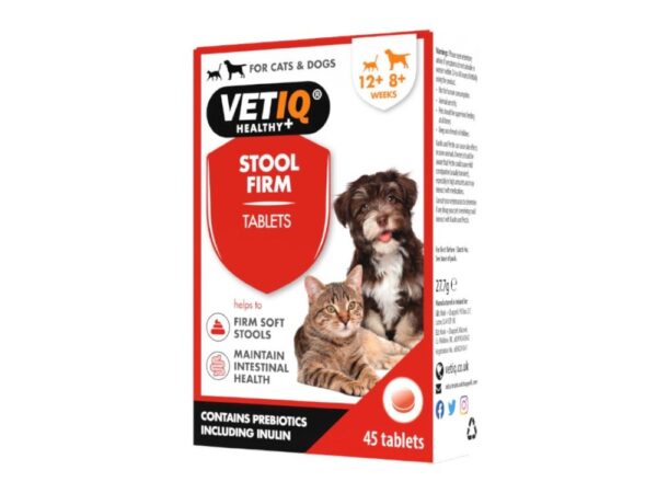 M&C VETIQ STOOL FIRM 45 TABLETS