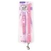 AN138120B SML BITE PAW&BONE PUPPY COLLAR&LEAD PINK|BLUE