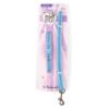 AN138140B SML BITE PAW&BONE PUPPY COLLAR&LEAD PINK|BLUE