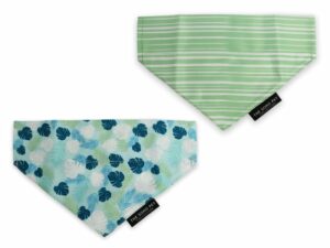 SOHO REVERSIBLE BANDANA STRIPE/LEAFS