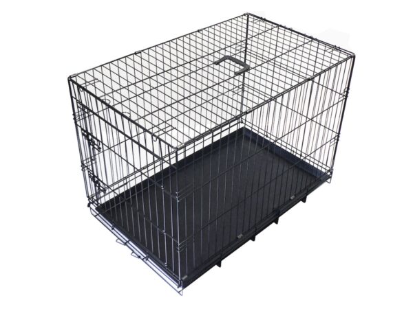 CHEEKO FOLD FLAT DOG CRATE L 42" 1 DOOR