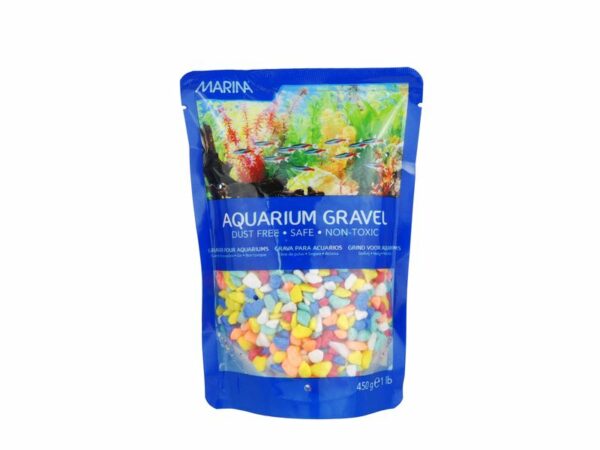 MARINA 450G RAINBOW AQUARIUM GRAVEL