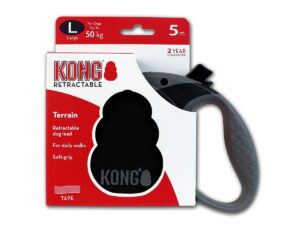 KO5040 KONG RETRACT 5M LEAD TAPE BLACK