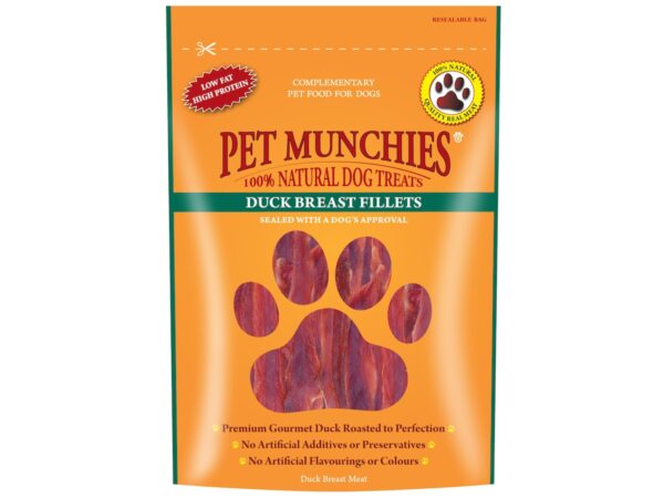 ChickenChips_CG PET MUNCHIES DUCK BREAST FILLET 80G