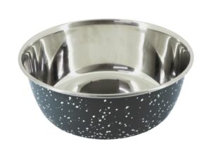 GREY BOW GRANITE GREY STAINLESS STEEL BOWL 1750ML