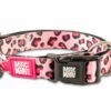 MAX AND MOLLY GOTCHA PINK LEOPORD COLLAR SMALL