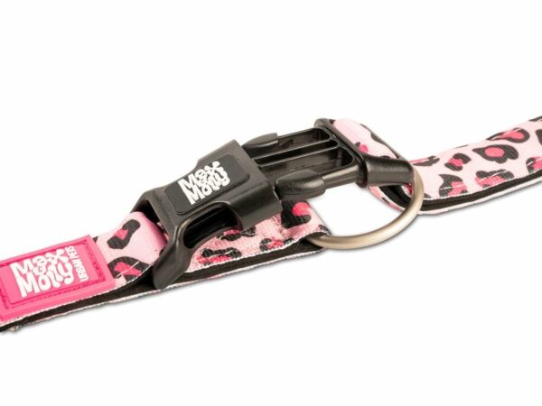 MAX AND MOLLY GOTCHA PINK LEOPORD COLLAR SMALL