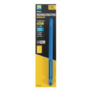 PRESTON INNOVATIONS XSH-B SPADE END 6" 15CM HOOKENGTHS BARBLESS
