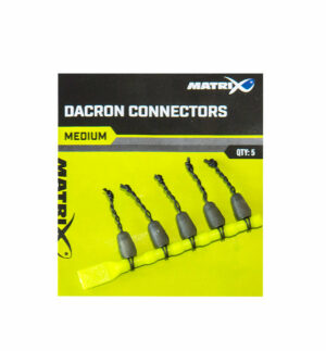 matrix_dacron_connectors_medium_gac388_fishermania MATRIX DACRON CONNECTORS S|M|L