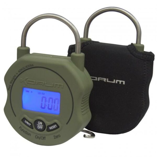 Korum Weighing Scales With Neoprene Carry Case