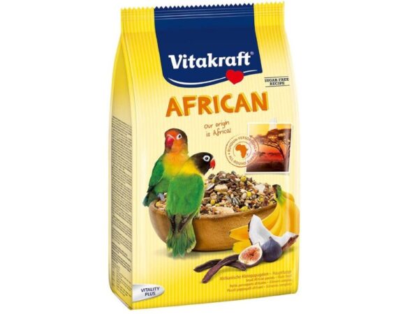 AFRICAN PARROT FOOD SMALL BREED 750G