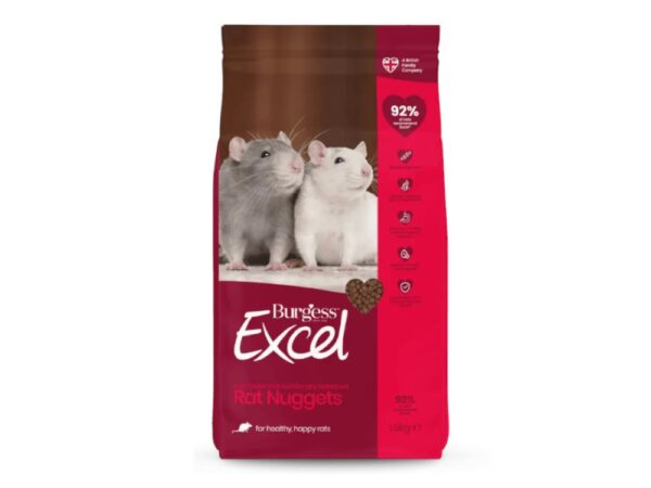 RAT 1 BURGESS EXCEL RAT NUGGET 1.5KG