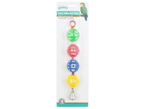 SPACE BALL AND BELL BIRD TOY