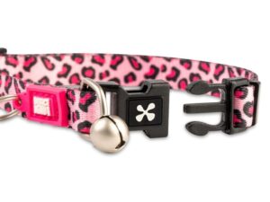 2025/07/1000062888.jpg M&M LEOPARD PINK SMART ID CAT COLLAR