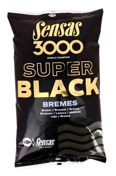 Sensas 3000 Groundbait Super Black Bremes