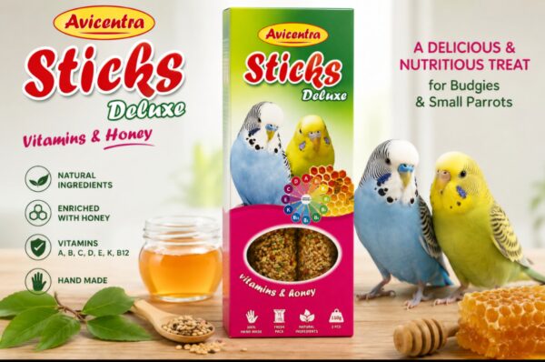 AVICENTRA DULUXE HONEY BARS FOR BIRDS