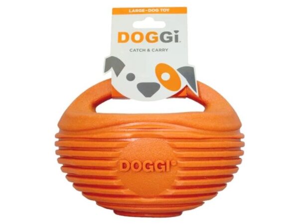 DOGGI CATCH AND CARRY RUGBY BALL